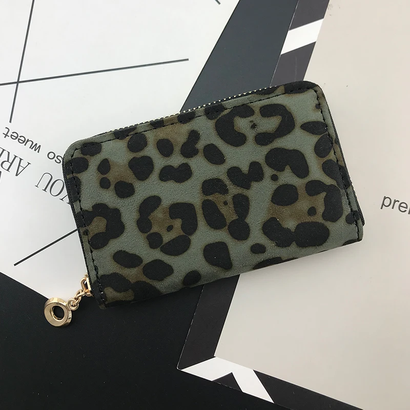 green NICOLE& CO дизайнерский короткий кошелек из искусственной кожи женские кошельки модные держатели карт тонкий кошелек для монет - Цвет: green