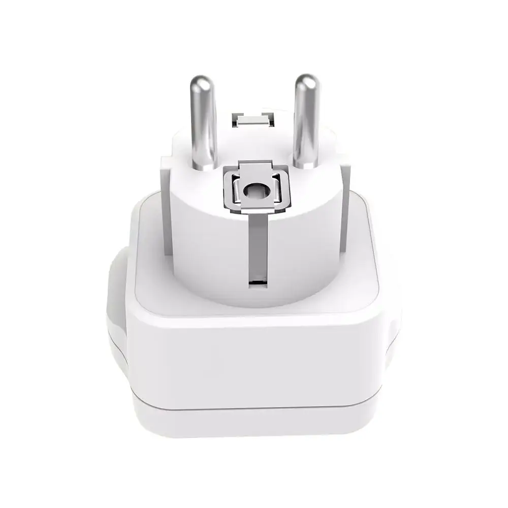 DE Adpater Xiaomi Aigo многофункциональный адаптер универсальная розетка 15A 13A 10A 250V UK US DE универсальная розетка конвертер для путешествий - Цвет: DE Adpater