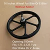 JayCreer 16Inches 36V/250W Motor-Wheel Or 16 Inches Wheel Aluminum Alloy For Ebike Fits 1.75-2.125 Tyre ► Photo 3/6