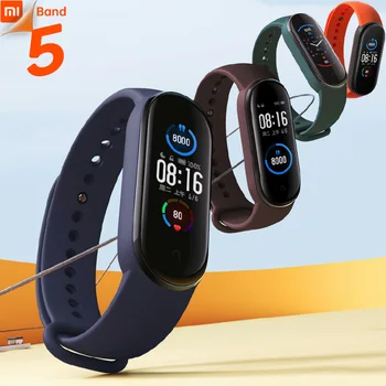 

Xiaomi Mi Band 5 Spo2 Female Health Home Ctrl Bracelet Heart Rate Sleep Step Swim Sport Monitor APP Push Reminder Alarm