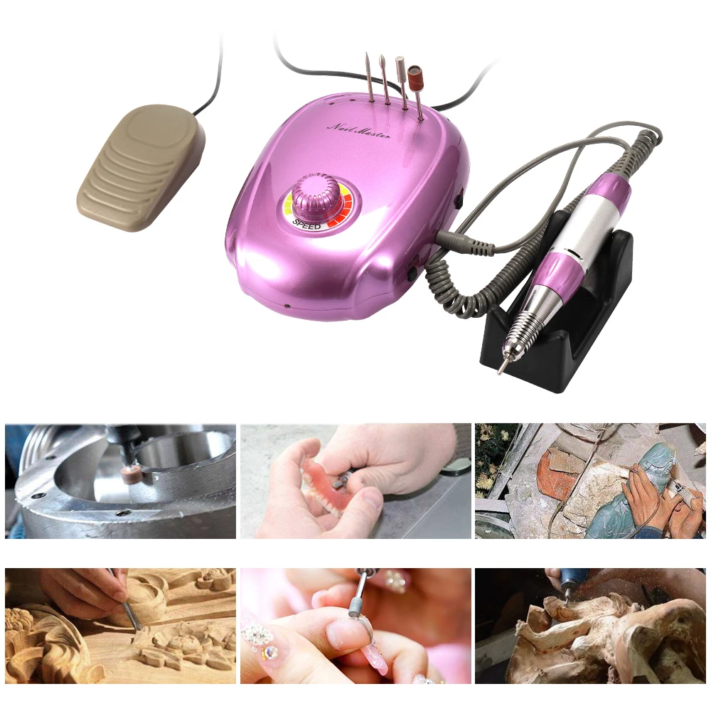 

35000r Electric Nail Polish Removing Tools Drill Machine Nail-art Equipment Manicure Professional Nails Polisher Kits