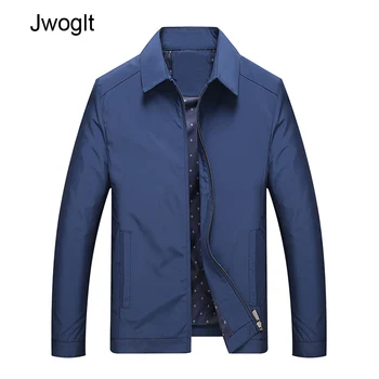 

Autumn New Mens Business Casual Zipper Jackets Coats 4 Colors