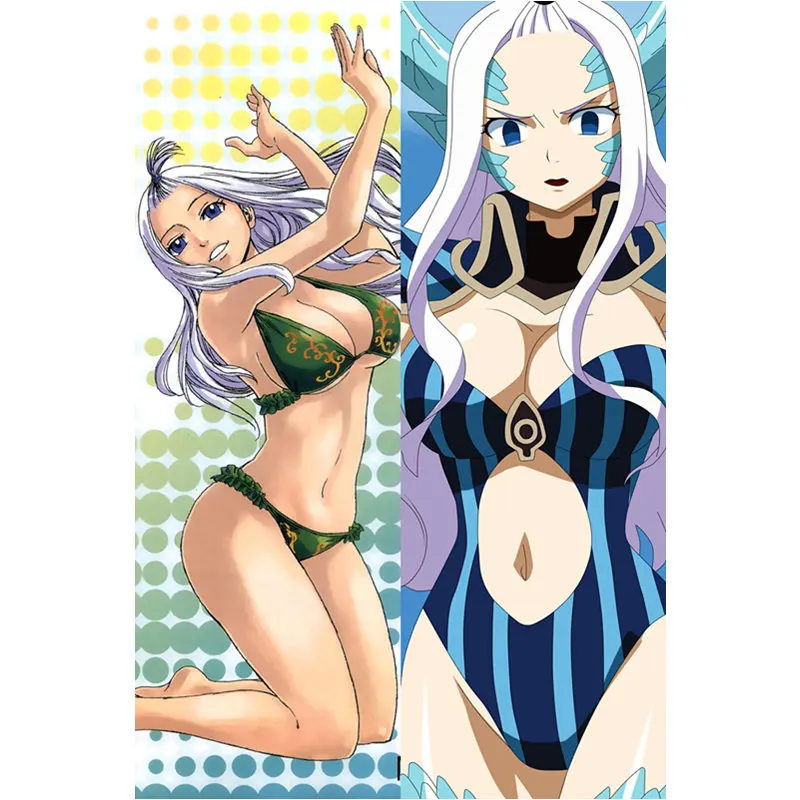 Anime FAIRY TAIL pillow Cover Erza Scarlet Dakimakura case Sexy girl 3D Double-sided Bedding Hugging Body pillowcase FL01 - Цвет: Polyester