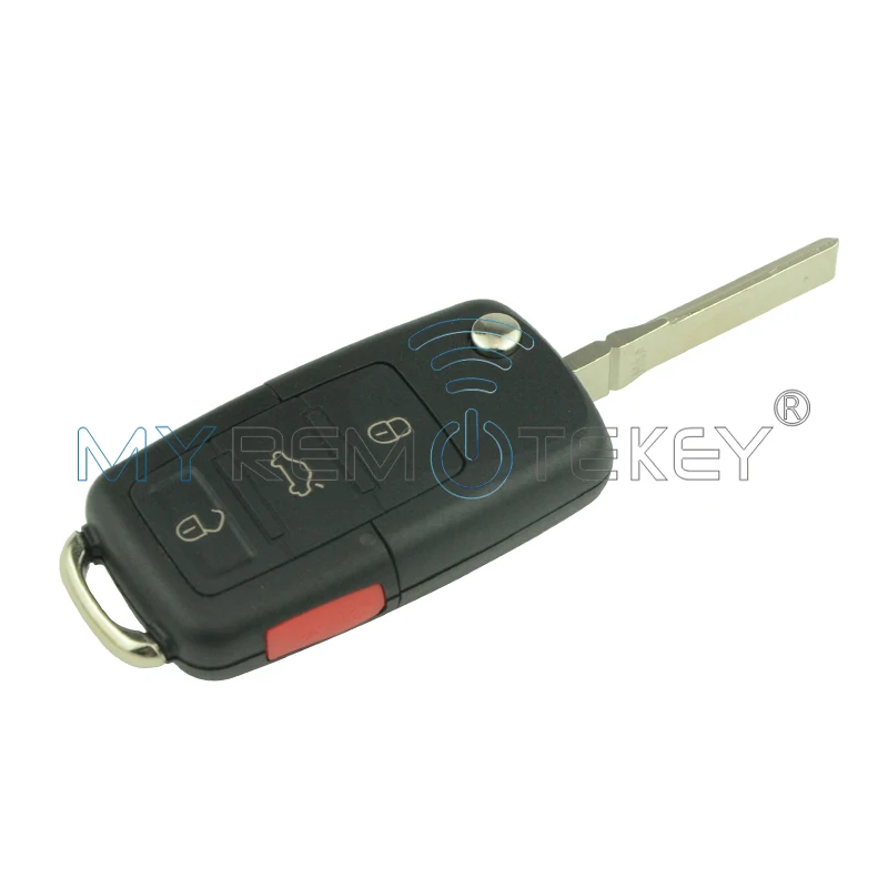 1J0 959 753T дистанционный ключ HU66 315 МГц 4 кнопки для VW Bora Jetta Golf Passat Skoda Seat 1999 2000 2001