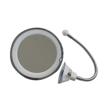 

Desktop Mirror Headlights Makeup Lamp 360 Degree Adjustable Suction Cup Magnifying Mirror Makeup Mirror