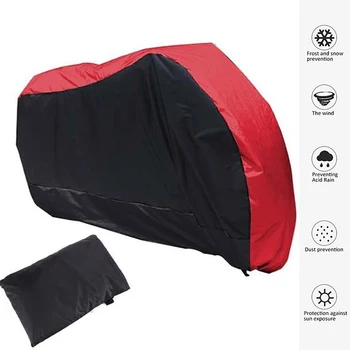 

Pedal Motorcycle Car Cover Electric Car Battery Cover Sun Block Rain Cover Thickened Cloth 125 Car Snow And Dust Cover