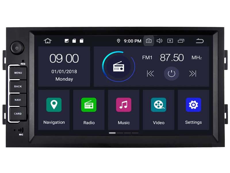 RUISO 4g+64g 8-Core Car DVD Player Android 9.0 for PEUGEOT 308S car multimedia auto stereo 1080P gps wifi dvr dab obd ips