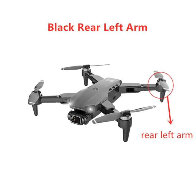 L900 PRO SE Drone Spare Part 7.4V 2200mAh Battery/Propeller/Arm For L900 Pro SE Accessories L900 PRO SE Avoidance Drone  Battery Rear Left Arm1