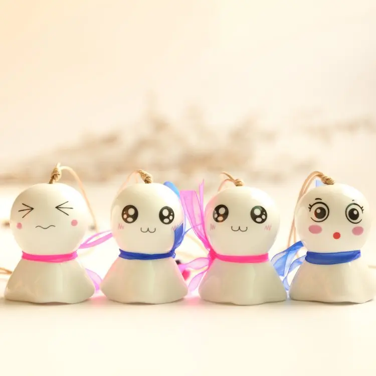 

Small Octopus Ceramic Wind Chime Ceramic Ornaments Handmade Jewelry Sunny Doll