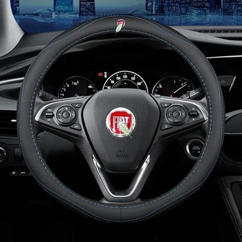 

Car Steering Wheel Cover Set for FIAT Ottimo Viaggio 500 Bravo Linea Freemont Punto Breathable Car Styling Accessories