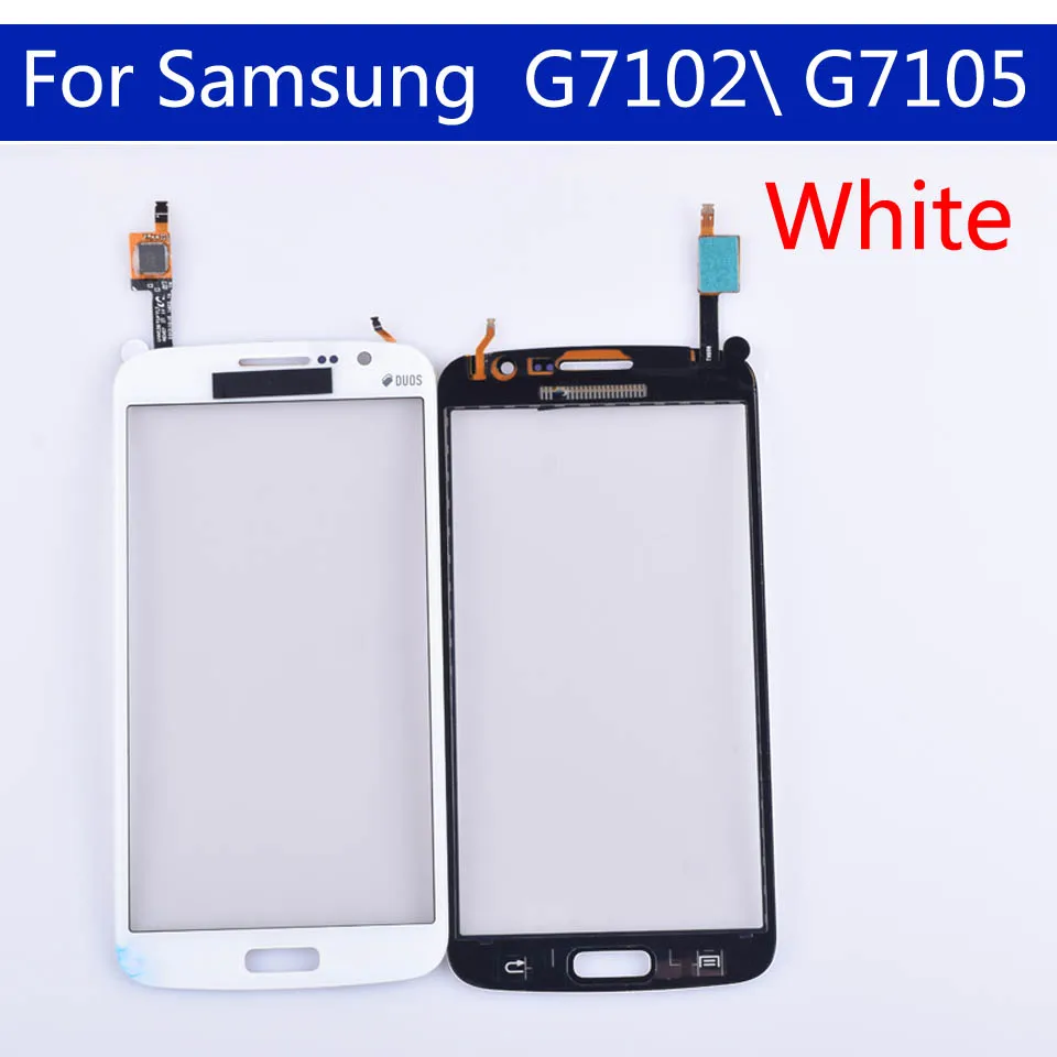 Сенсорная панель для Samsung Galaxy Grand 2 G7102 G7105 G7106 G7108 G710 10 шт. в партии|Сенсорные панели