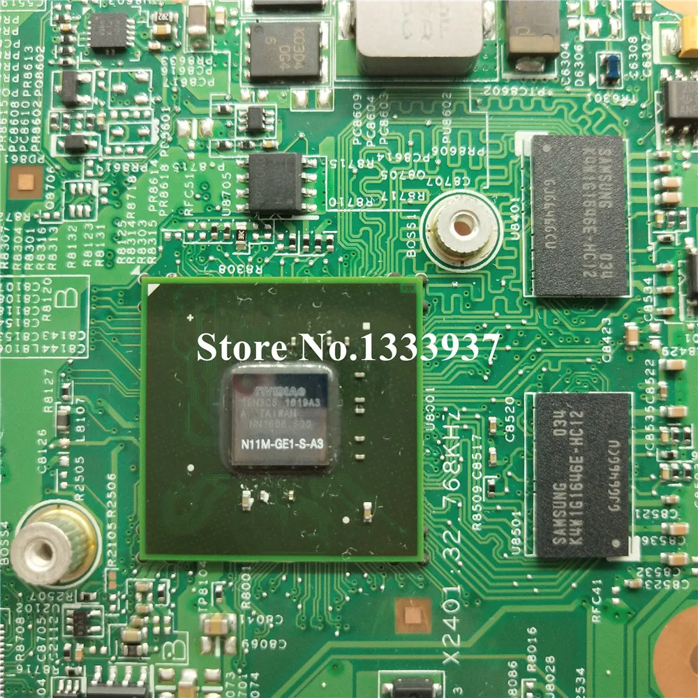 09297-1 For Dell V3400 3400 Motherboard HM57 48.4ES11.011 CN-02F7YN 02F7YN 2F7YN Mainboard 55.4ES01.021