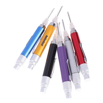 

2ML Metal Portable Travel Refilable Bottle Spray Pen Perfume Atomizer Scent Pump Case Dual-use Spray Bottle +Pen Cosmetic Bottle