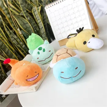 

3D Japan Anime Cartoon Cute Squirtle Duck Case For Air Pods Plush Cover Wireless Earphone Protection Case For Apple Airpods 1 2