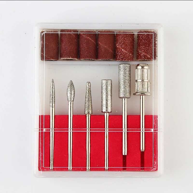 Professional Electric Nail Drill Machine Manicure Set Pedicure Gel Remover Kit Strong Nail Drill Tools Polishing Sanding Bands