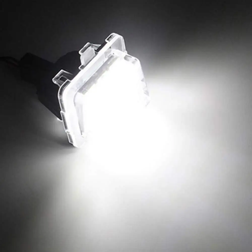 2 шт. SMD свет номерного знака Лампы Комплект для Mercedes W204 W212 C207 C216 W221 автомобильные номерные знаки огни внешние аксессуары