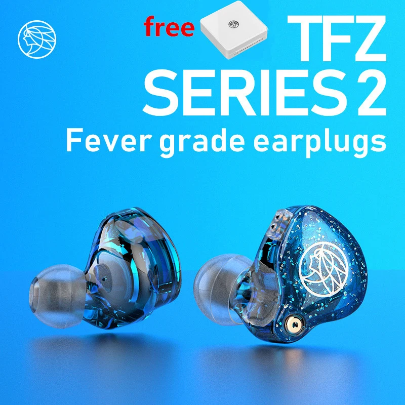 TFZ серии 2 S2 в ухо наушники Hifi проводные DJ Динамический драйвер прозрачная басовая