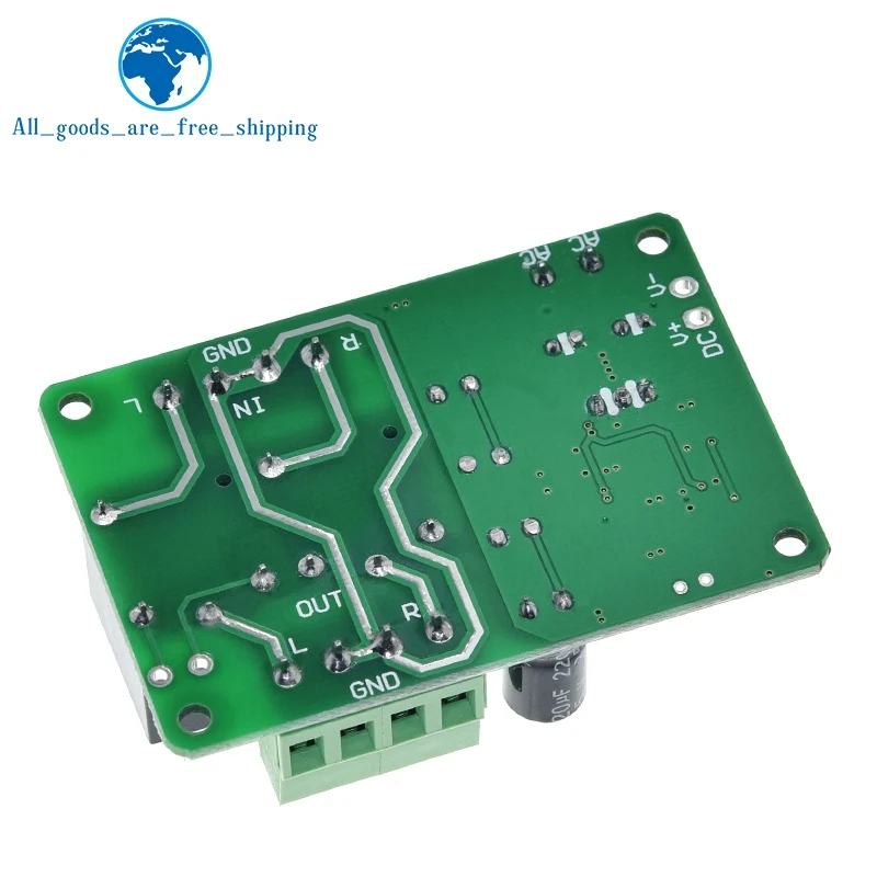Power amplifier Speaker Protection Board  Boot Delay DC Protect Sensitivity adjustable Stereo Amplifier Double Channel