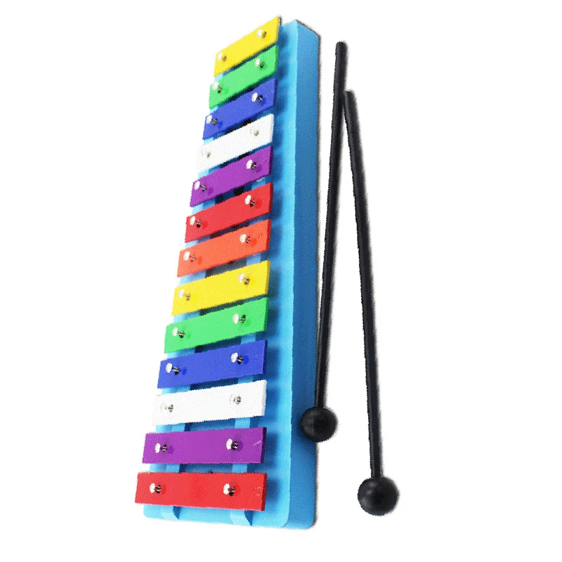 Деревянная музыкальная игрушка 13 игрушечный ксилофон музыкальный инструмент ОРФ перкуссия Раннее Образование Музыкальные игрушки