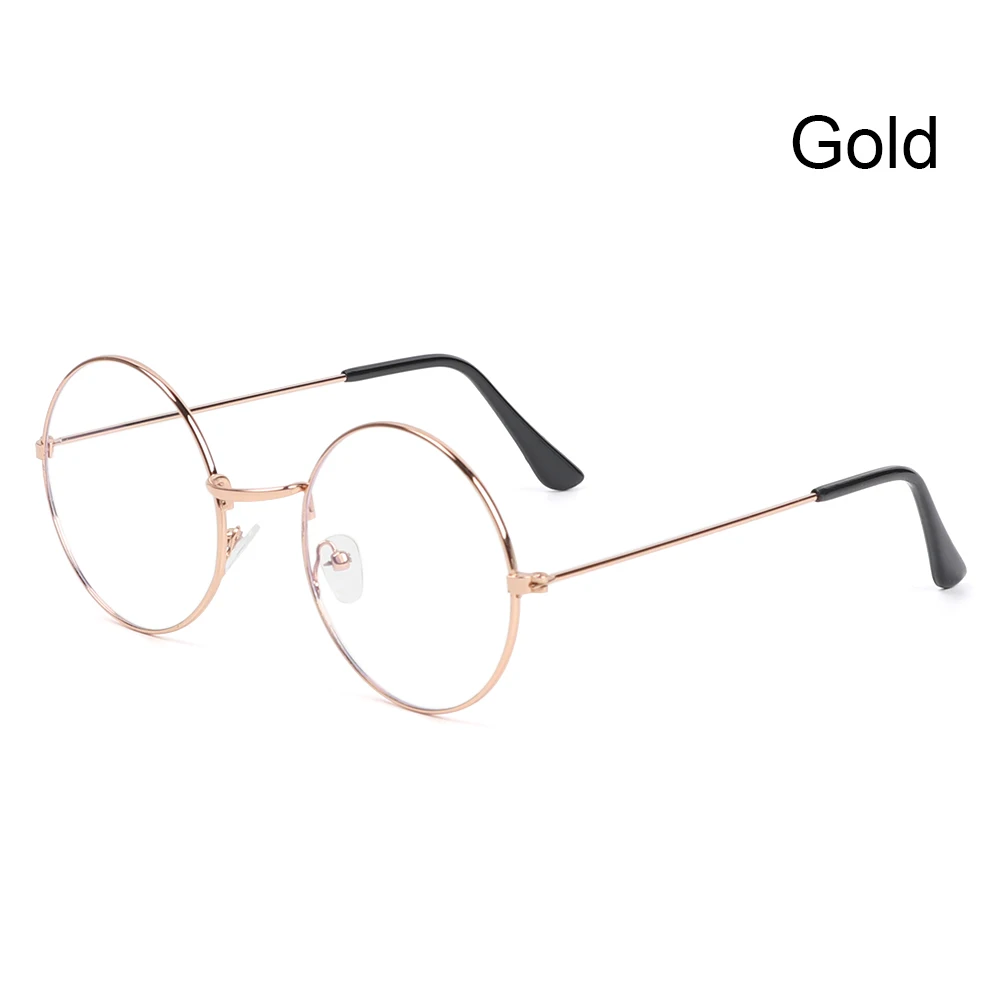 blue light reading glasses Irregular Anti-Blue Light Glasses Unisex Retro Vintage Ultra Light Polygon Pearl Metal Frame Vison Care Computer Gaming Glasses anti blue light glasses Blue Light Blocking Glasses