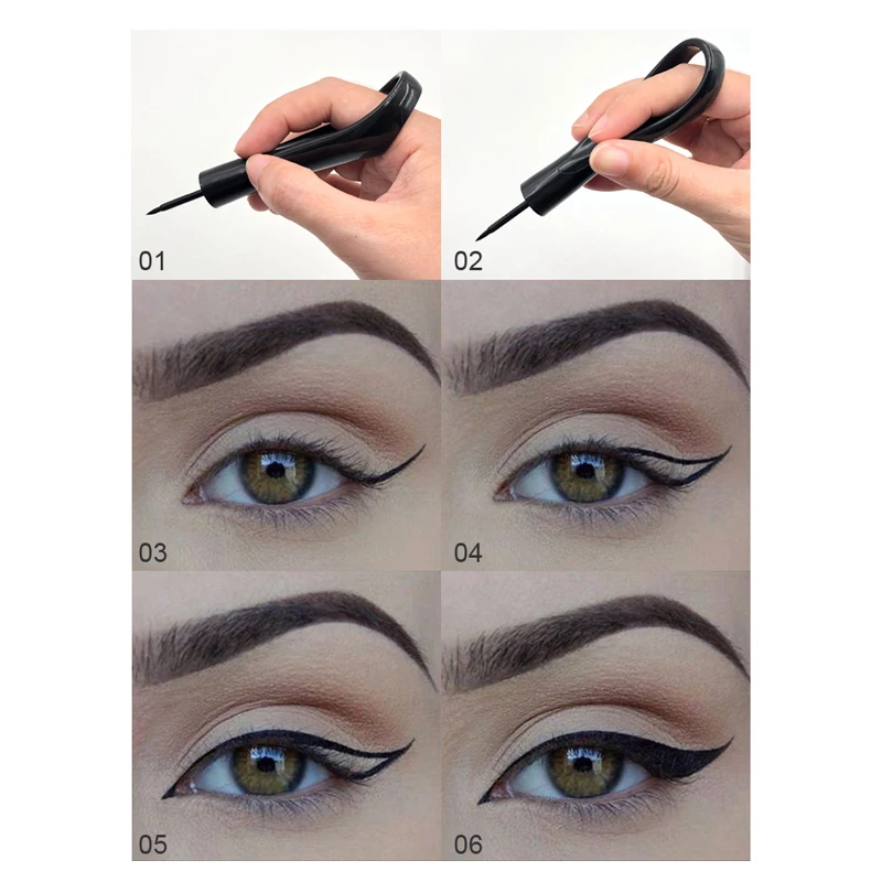 Refurbished Offer for  New Eyeliner Liquid Pro Eye Beauty Waterproof Smudge-proof Long-lasting Quick Drying Liquid Eye Lin