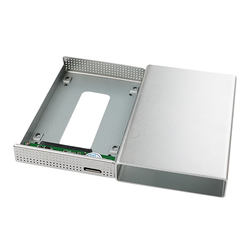 Aluminum 2.5 inch HDD Type C 3.1 Hard Drive Disk Caddy for SSD Case HDD External Cases USB 3.0 Sata Hard Drive Enclosure external hard drive external hard drive case ssd enclosure hard drive enclosure hard disk case external hard drive box hdd case enclosure