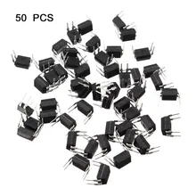 

Multi-functional Optical Isolators 50pcs Pc817 Optocoupler Sharp Optical Isolator C File Optocoupler Dip-4 Tabletop Socket