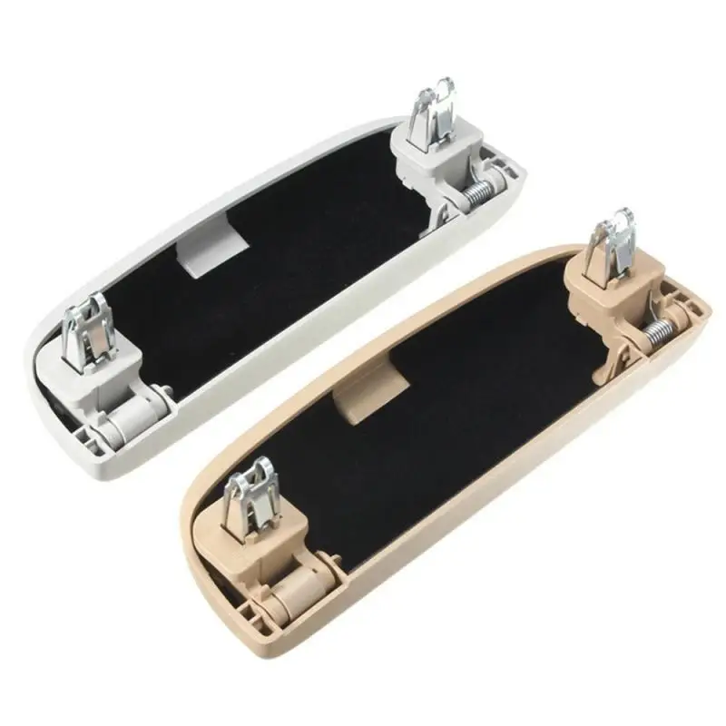 Car accessories Universal Car Glasses Storage Box Case Holder Car Sunglasses Box Car Sunglasses Visor Clip Storage Car styling
