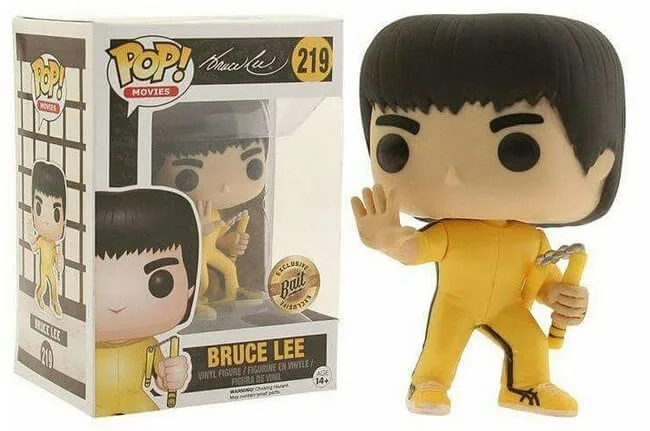 

Funko POP BRUCE LEE 219# Vinyl Action Figures Model Toys for Children