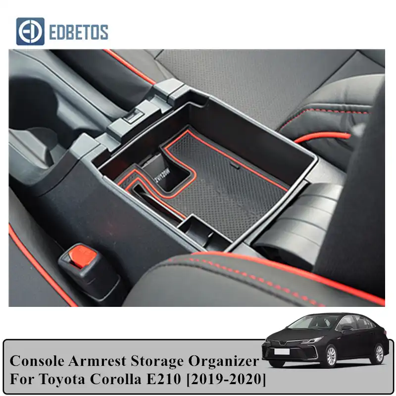 YUZHONGTIAN 2019-2020 For Toyota Corolla Car Accessories Center Armrest Console Glove Storage Box Tray Organizer 1PC E210