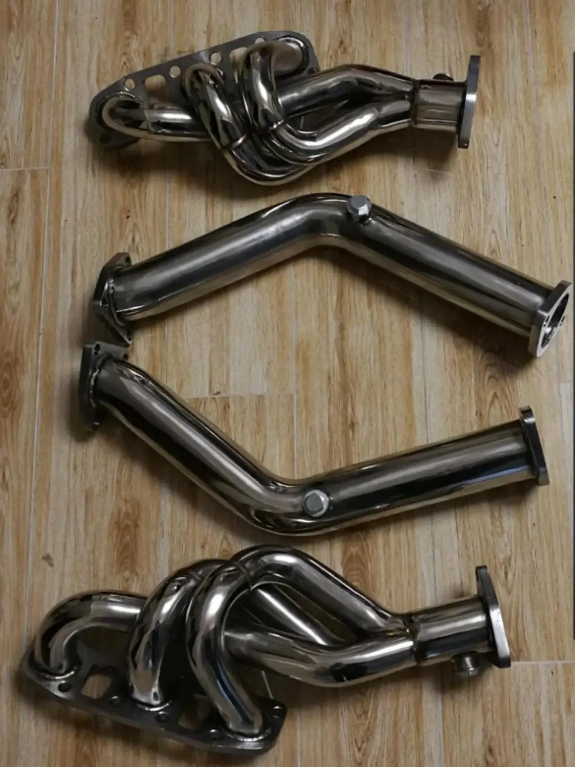 Na Header Exhaust Muffler For Nissan Z37 Infinite G37 Q50 Vq37