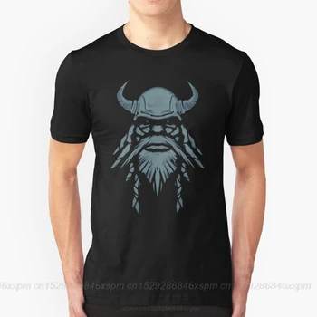 

one yona Tee Shirts Men's Blue Beard Viking Berserker Men Crew Neck Short Sleeve T Shirts Humor Men Casual Shirts