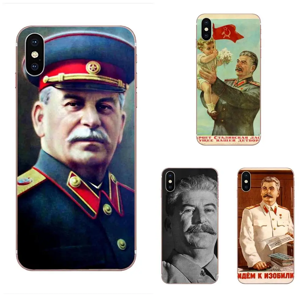 

For Xiaomi Redmi Mi 4 7A 9T K20 CC9 CC9e Note 7 9 Y3 SE Pro Prime Go Play New Personalized Phone Accessories Russian Stalin Ussr