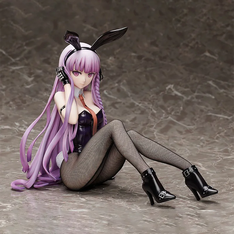 new 22cm Freeing Danganronpa Kyoko Kirigiri Bunny Ver. PVC Action Figure Anime Figure Model Toys Sexy Girl Collection Doll Gift