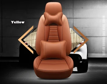 

custom car seat cover for Hyundai Veloster Elantra Santa Fe ix35 Tucson i30 ix25 Coupe Azera Rohens Matrix Equus car styling