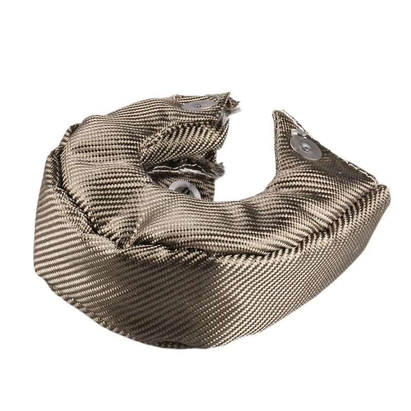 

T3 Titanium Lava Fiber Turbo Blanket Heat Shield Barrier Turbocharger Cover Wrap