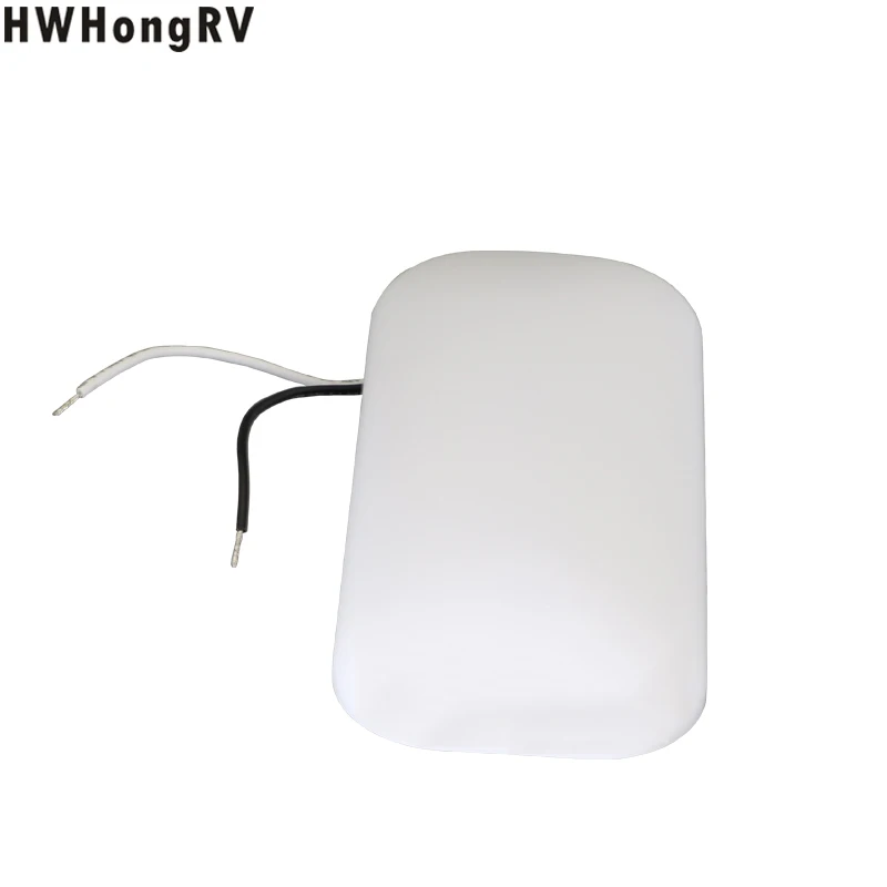 RV LED Ceiling Overhead Light Have Two Color Temperature Options: 3000k and 6000k, Rectangular Light without Switch