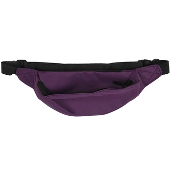 

Bag Fanny Pack Hip Waist Festival Money Pouch Belt Wallet Sport Holiday Kids purple