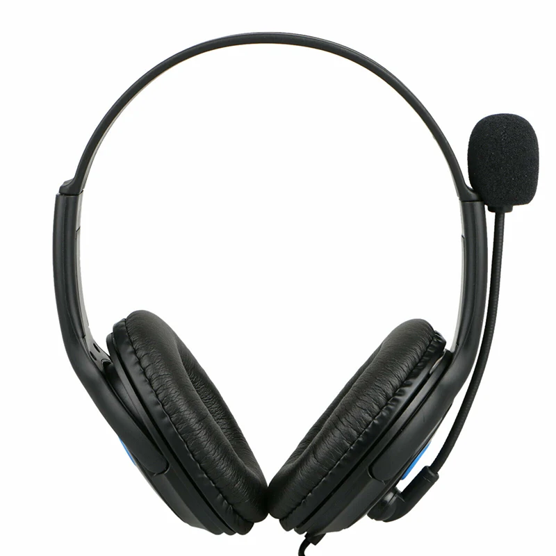 Gaming Headset Stereo Sound Headphone 3 5mm Wired Mic for Laptop Game Console LHB99