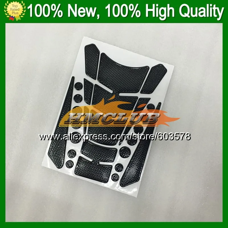 

3D Carbon Fiber Tank Pad For SUZUKI Katana GSXF750 GSX600F 03 04 05 06 07 2003 2004 2005 06 2007 CL333 3D Gas Cap sticker decals
