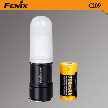 Black Fenix CL09 LED Lantern with Battery