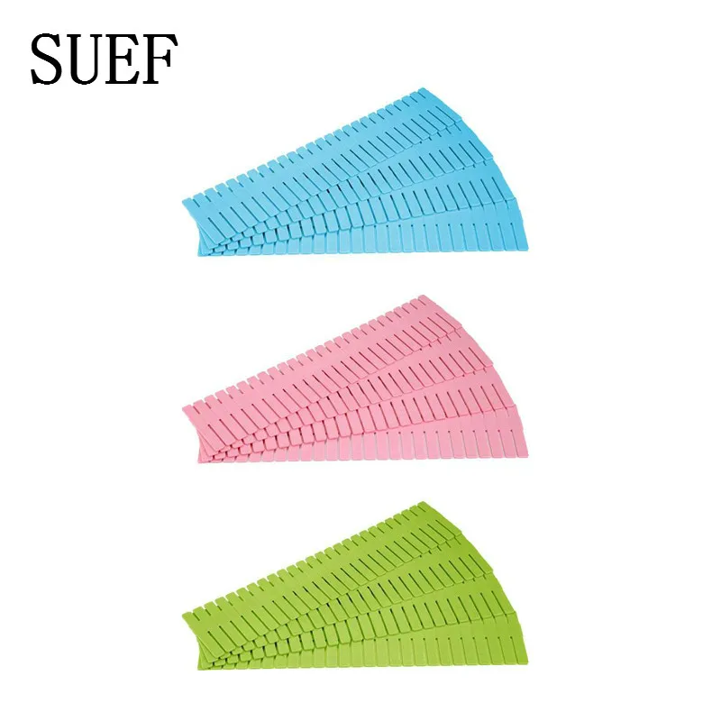 

1pc Adjustable Plastic Drawer Divider Organizers Expandable Drawer Cabinet Drawer Separator Divider Grid Household Necessities@2