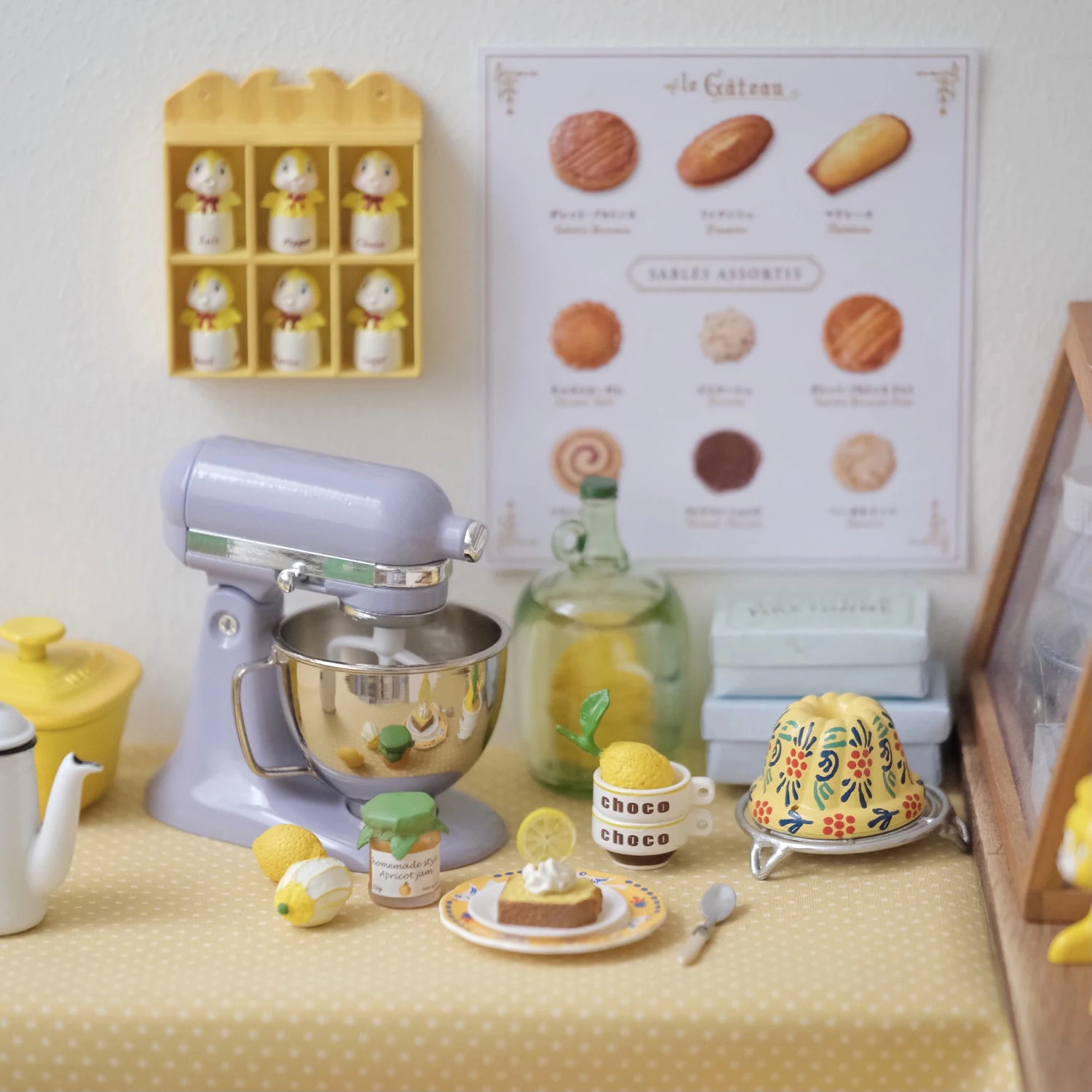 1/6 doll house model furniture accessories mini model Chef machine / food machine / blender 4