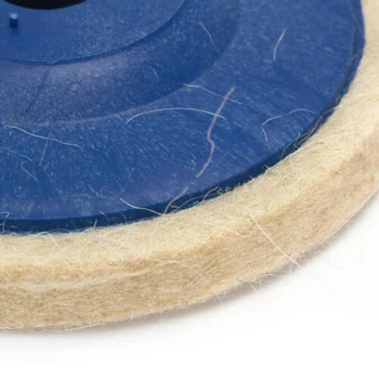 

100mm Wool Buffing Angle Grinder Wheel Felt Polishing Discs Pads Tools Accessory