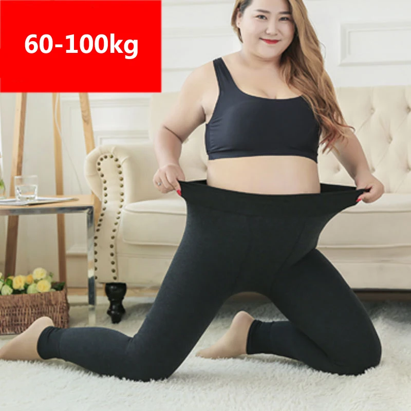 black half foot 100 кг, новинка, зимние женские колготки большого размера, плюс размер, эластичные бархатные колготки, сексуальные, сохраняющие тепло, женские колготки высокого качества 180 - Цвет: black half foot