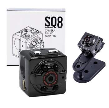 

SQ8 SQ 8 Smart 1080p HD Small Secret Micro Mini Camera Video Cam Night Vision Wireless Body DVR DV Tiny Minicamera Microchamber