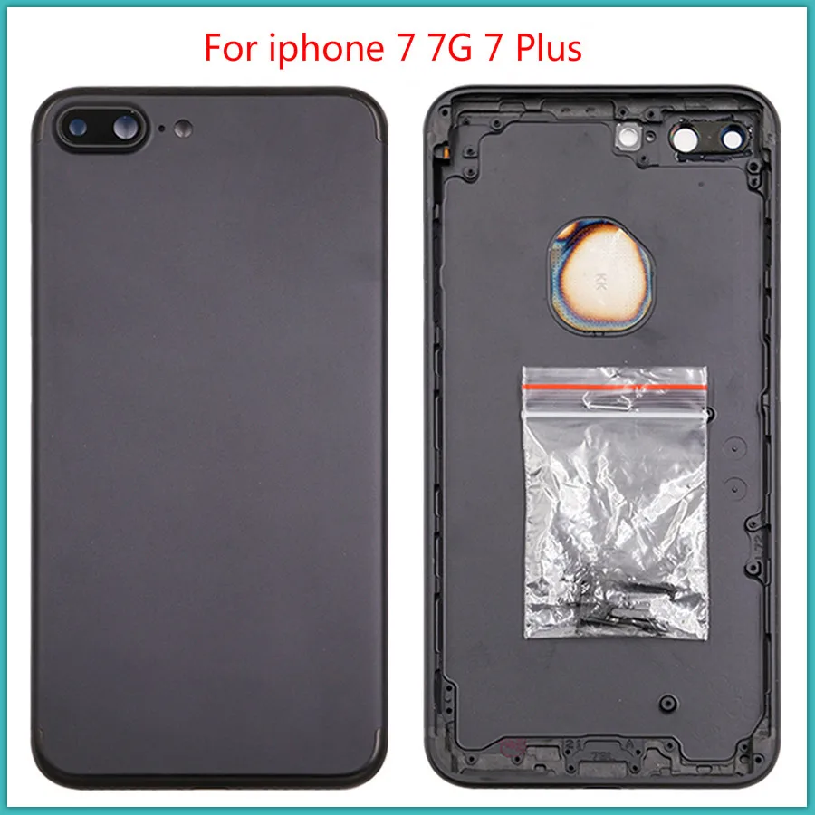 Идеальное качество для iphone 7 7G 7 Plus 7 P батарея задняя панель задняя крышка+ средняя рамка Шасси+ sim карта