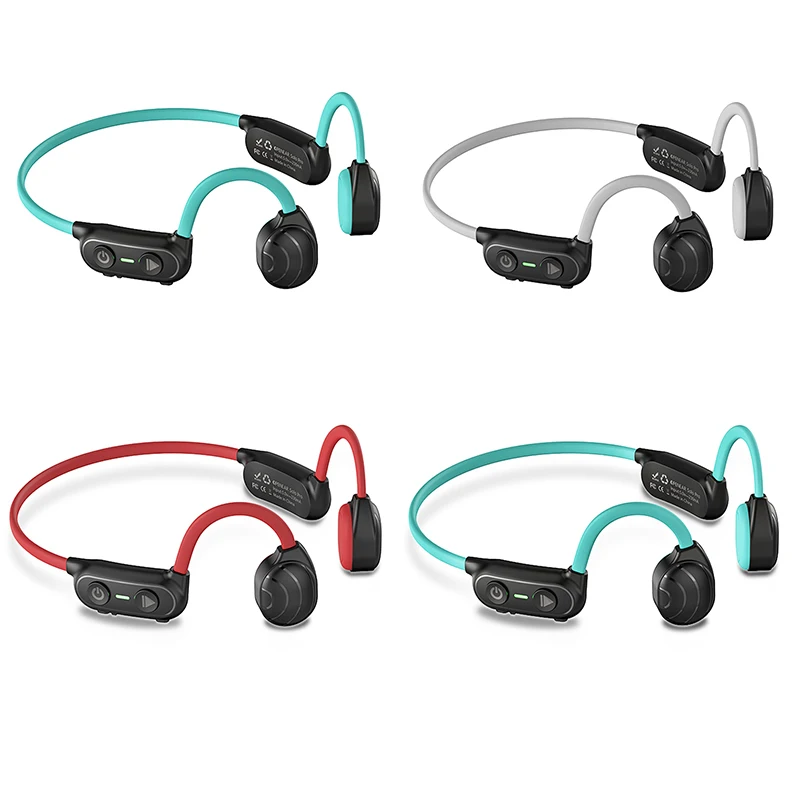 2020 Bone Conduction Headphones Bluetooth V5 0 Wireless Sports Earphone Headset Stereo Hands free With Microphone For Running