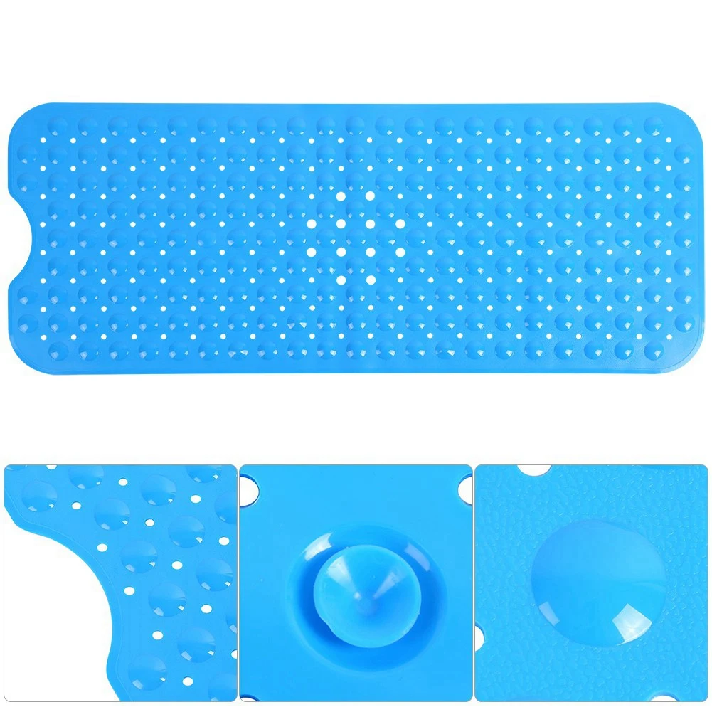 Высокое качество Blues прямоугольники нескользящий безопасный коврик с присоской