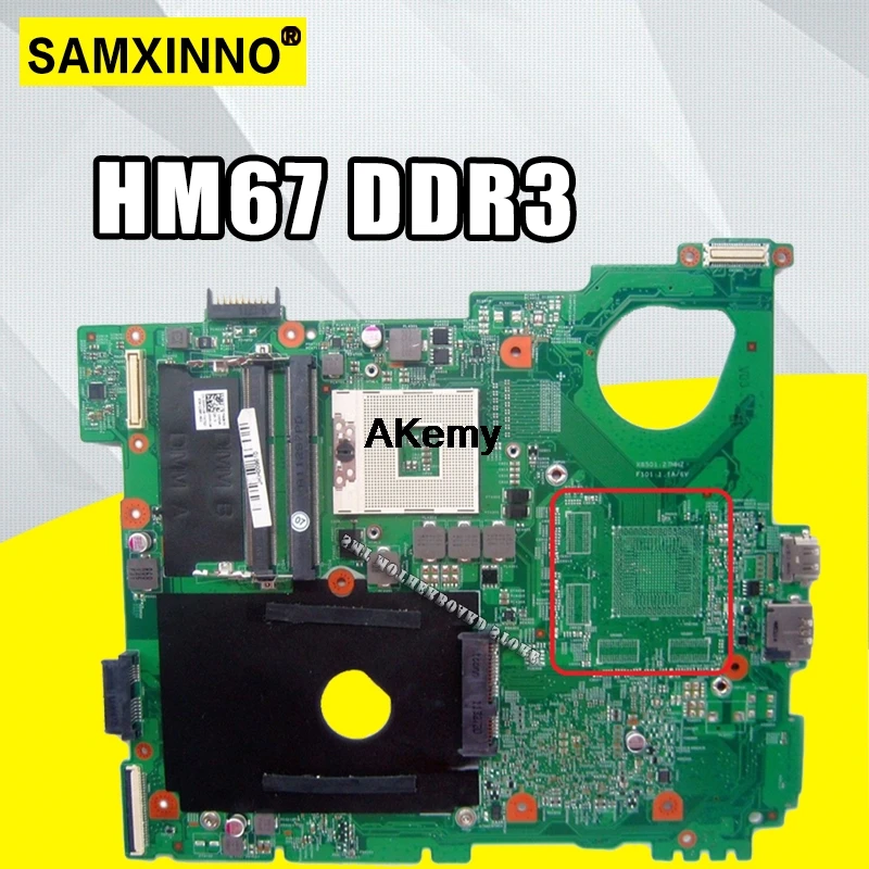 

N5110 For DELL inspiron 15R N5510 CN-0G8RW1 0G8RW1 G8RW1 HM67 DDR3 motherboard 100% original Test work